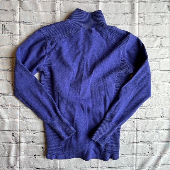 VTG Y2K Eddie Bauer Womens Large Purple Sweater - Picture 12 of 12
